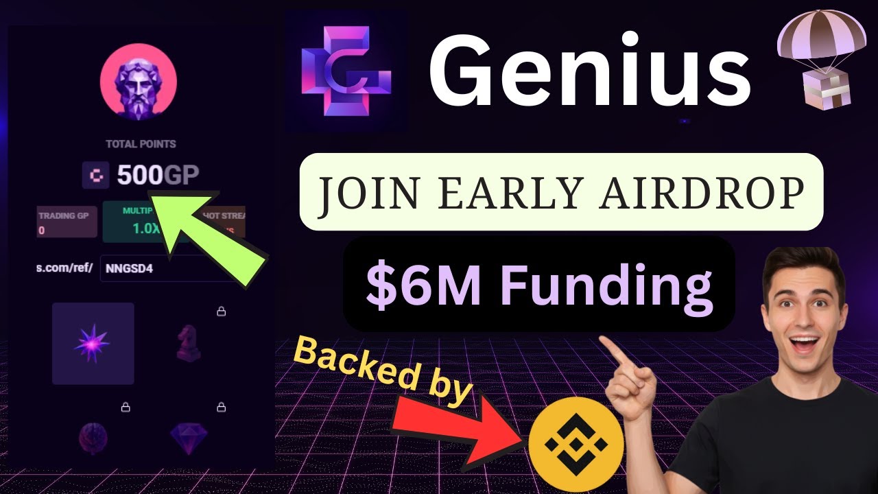 Genius Terminal Season 1 Airdrop – How to Farm Points & Spins (Zero-Fee Trading)
