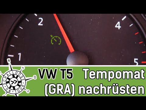 VW T5 cruise control retrofit || Installing a cruise control retrofit kit || SOUND BOX ON TOUR