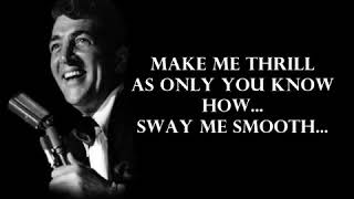 Dean Martin 'Sway' With Lyrics