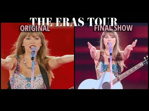 The Eras Tour: Original vs Final Show | Lover