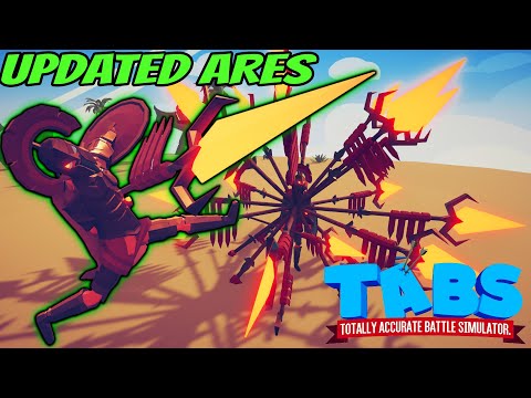 Updated Ares vs EVERY FACTION - Totally Accurate Battle Simulator TABS Egypt Update