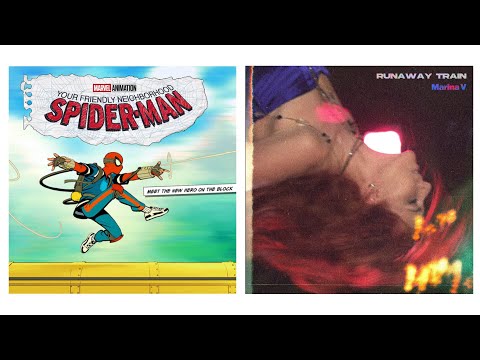 Runaway Train / Я Как Стрела - Marina V LYRIC VIDEO (from "Your Friendly Neighborhood Spider-Man")