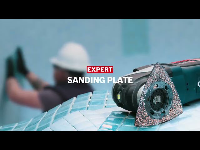 Video Teaser für Expert Sanding Plate AVZ 90 RT2 Multitool Blades - DE