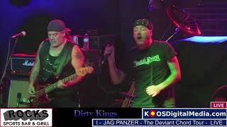 Dirty Kings opening for Jag Panzer in Colorado Springs, Colorado