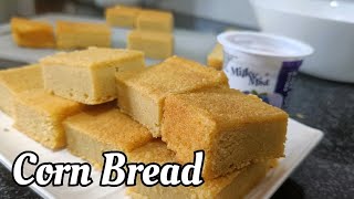 CORN BREAD|| HEALTHY BREAD RECIPE WITH CORN MEAL FLOUR|| AMY WINTER KITCHEN