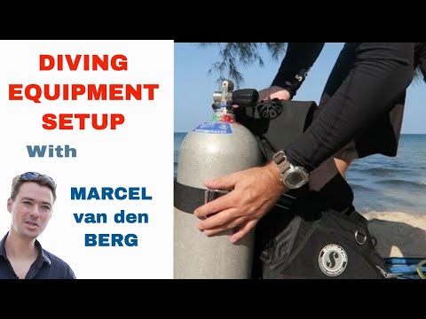 Diving Equipment Setup - PADI IDC & Divemaster Skills Circuit