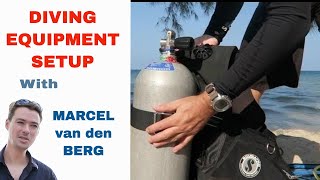 Diving Equipment Setup | PADI Divemaster and IDC Skill Circuit