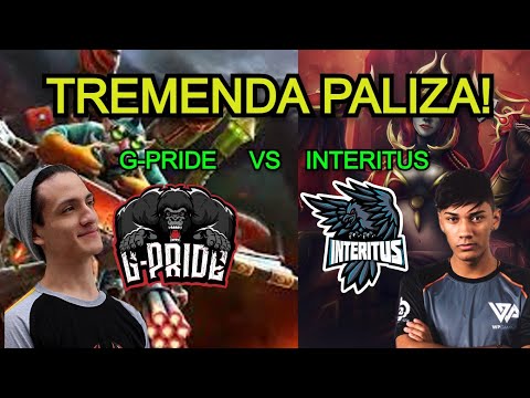 G-PRIDE VS INTERITUS [GAME 1/BO3]. DPC SA 2021/22 WINTER TOUR: DIVISION II