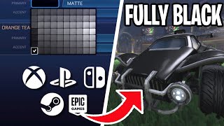 *2023* EVERY WAY TO GET A BLACK CAR IN ROCKET LEAGUE! (CONSOLE & PC)