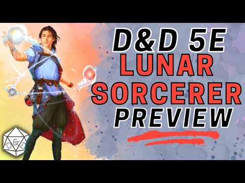 Preview of D&D's New Lunar Sorcerer! Coming In Dragon Lance | D&D 5e