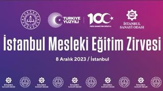 Millî Eğitim Bakanı Yusuf Tekin, "İstanbul Mesleki Eğitim Zirvesi"nde 
