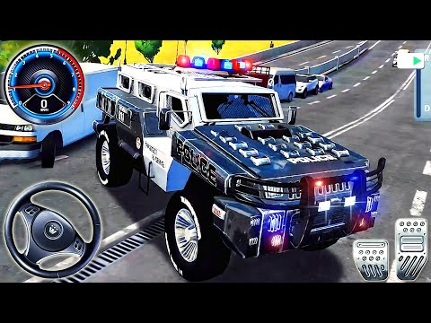 Police Job Simulator 2022 - Police Cop's Grand Hummer Jeep Driving - Android GamePlay #4