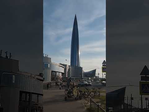 Sankt Peterburg Lakhta Center #city #gold