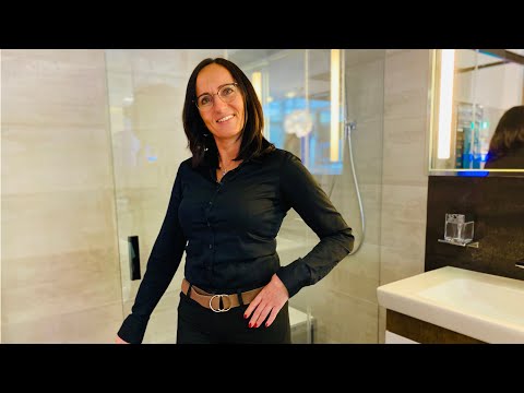 Walk-In-Dusche im kleinen Bad