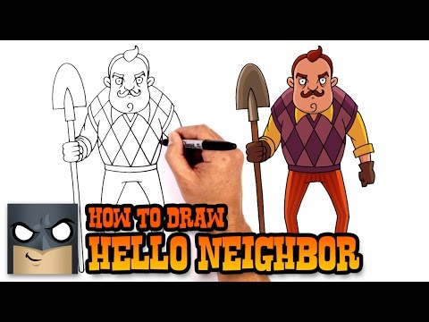 How to Draw Hello Neighbor | Drawing Lesson