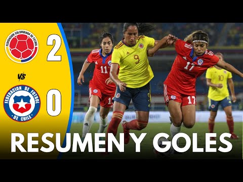 🇨🇴 ¡APLASTANTE TRIUNFO! Colombia derrota 2-0 a Chile en amistoso 23.10.2021 #resumen