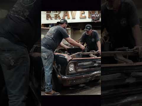 Oddly Satisfying 1967 Chevy C10 Short Bed Rescue & Repair #foryou #fyp #restoration #revival