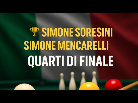 🏆 Simone Soresini vs Simone Mencarelli – Quarti di Finale
