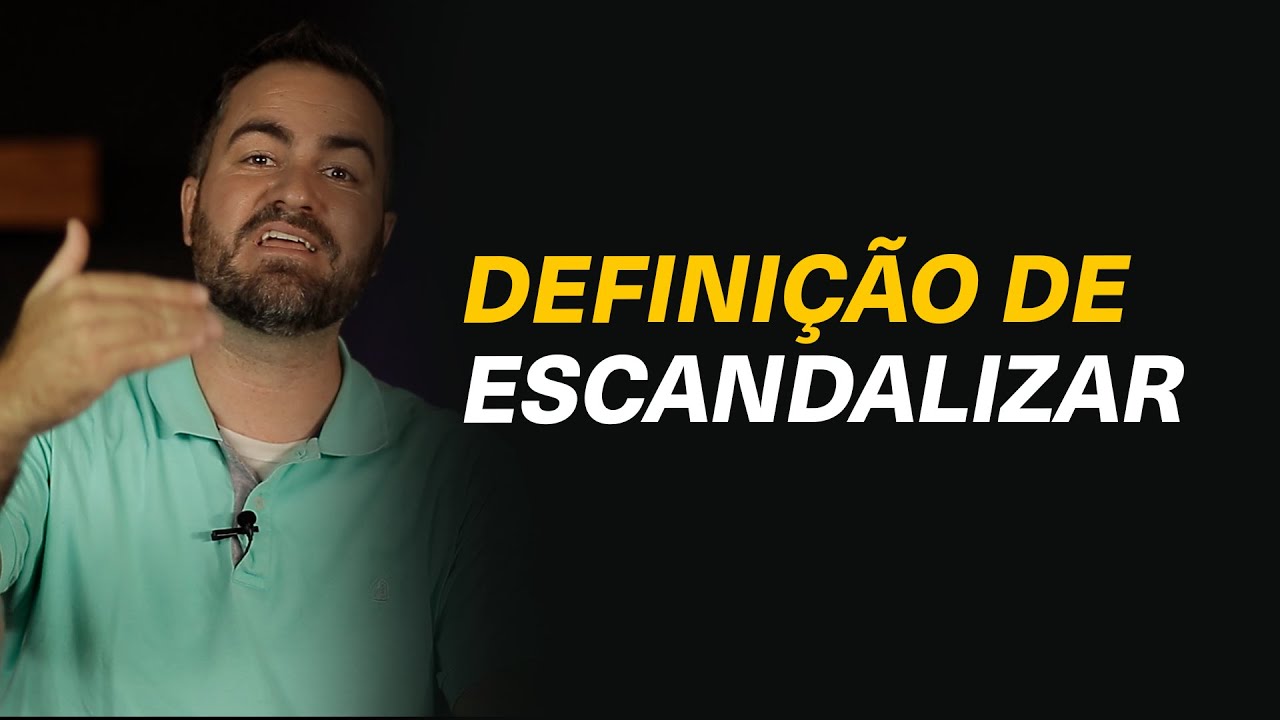 O que é escandalizar? - Filipe Niel #246