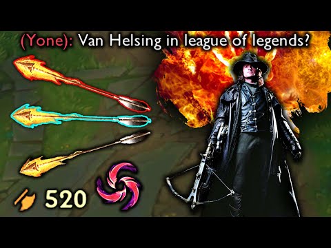 REAL VAN HELSING IN LEAGUE OF LEGENDS!