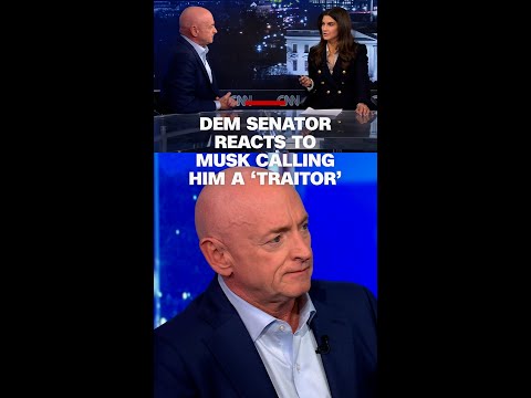 Dem senator reacts to Musk calling him a 'traitor'