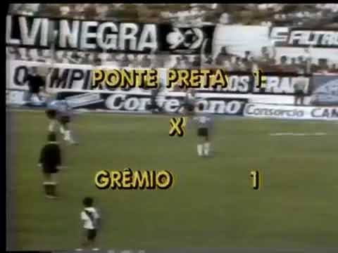 Ponte Preta 1 x 1 Grêmio - Campeonato Brasileiro 1983