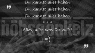 Du Kannst Alles Haben | Böhse Onkelz (1995)