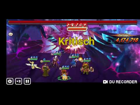 Summoners War! Dark Lightning Emperor (Herteit)! EASY Water Rift Beast!!