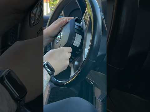 Ram 1500 air bag removal #airbag #ram1500 #hemi #cruisecontrol #automotive #diy