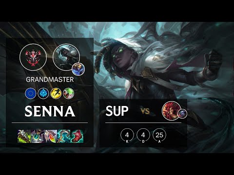Senna Support vs Zyra - EUW Grandmaster Patch 10.23