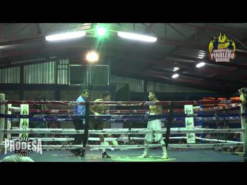 Marvin Solano vs Jose Rizo - Pinolero Boxing / Boxeo Prodesa