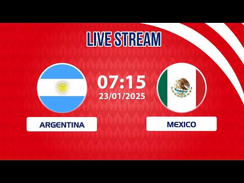 🔴 Argentina vs Mexico | Composure speaks in a moment of tension