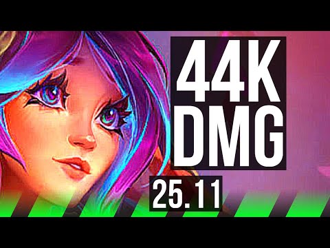 LILLIA vs XIN ZHAO (JGL) | Quadra, 5k comeback, 18/3/6, Legendary, 44k DMG | KR Challenger | 25.11