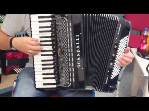 Klangprobe Akkordeon Scandalli Polifonico X