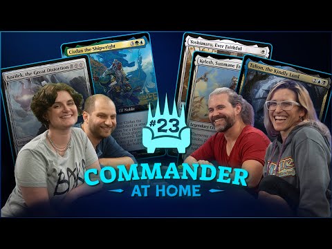 Commander at Home #23 - Yoshimaru/Keleth vs Talion vs Kozilek vs Cirdan with Ashlen Rose and AD