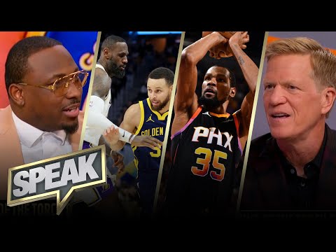 LeBron, KD, Steph Curry not in 2nd round since 2005, passing of the torch good for NBA? | SPEAK