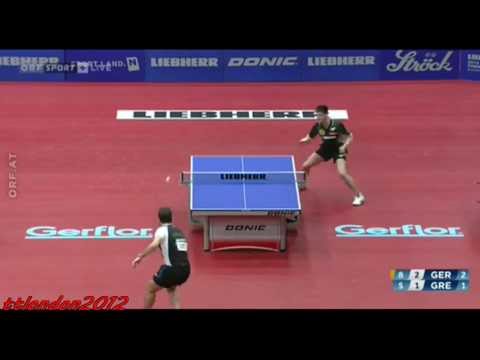 Dimitrij Ovtcharov vs Gionis Panagiotis (European Championships 2013)