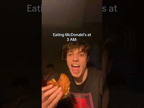 Comer McDonald’s é como…