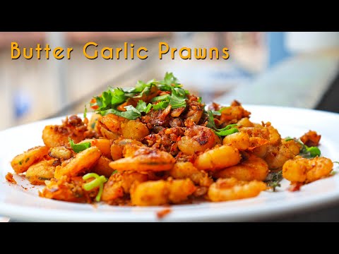 Butter Garlic Prawns VBC | Prawn with butter recipe | Prawn side dish recipe | VBC Recipes