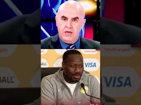 جنون الجزائر بعد معاقبة الفيفا مدرب السنغال بسبب الفوضى التي عملها 🇲🇦 #المغرب #الجزائر #fypシ゚