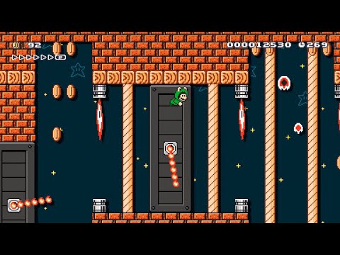 Eric's Super Mario Maker 2 Levels: Fire in the Flood