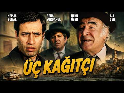 Üç Kağıtçı Türk Filmi | FULL | KEMAL SUNAL | Subtitled | Turkis Movie |