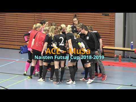 ACE - MuSa 1-2 (0-1) Naisten Futsal Cup 16.12.2018 Maalikooste