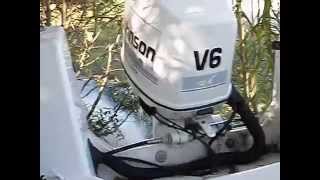 preview picture of video '1996 Johnson Evinrude 150 HP V6 Outboard Boat Motor OMC 25 Shaft'