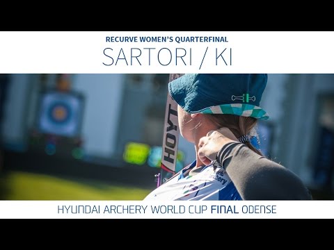 Guendalina Sartori v Ki Bo Bae – Recurve Women’s Quarterfinal | Odense 2016