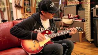 Joe Bonamassa playing a 1958 Gibson Les Paul at Rumble Seat Music