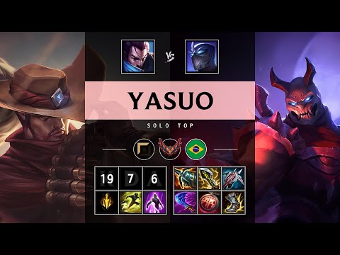 Yasuo Top vs Shen - BR Grandmaster Patch 25.14