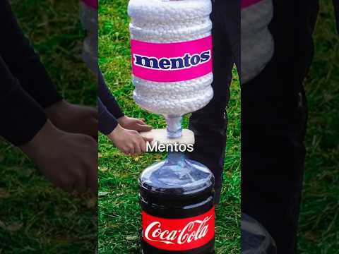 Cocacola Vs Mentos Giant!