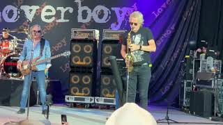 Loverboy performing “Take Me to the Top” live in Pleasanton CA on June 22, 2019