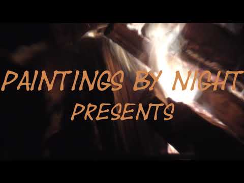 How To Paint a Nocturne | Oil Painting The Night Sky Quick Demo #paintingsbynight #ryanherrin